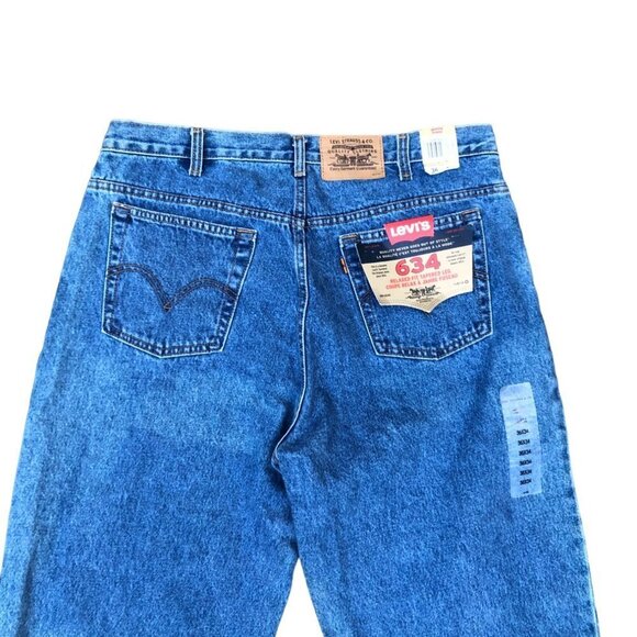 Vintage Brand New 2004 Levis Orange Tab Jeans Size 36 634 - Picture 9 of 9